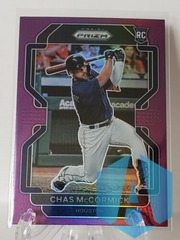 2022 Prizm Chas McCormick #100 Purple Prizm RC Houston Astros